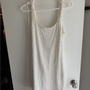 Abercrombie & Fitch White Mini Dress